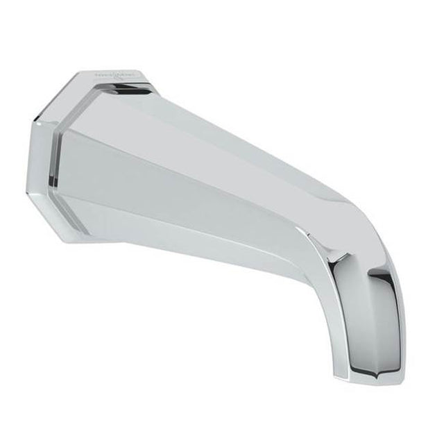 Rohl - DecoE Wall Mount Tub Spout - Polished Chrome