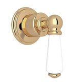 Rohl - EdwardianE Trim For Volume Control And Diverter - Unlacquered Brass