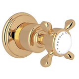 Rohl - EdwardianE Trim For Volume Control And Diverter - Unlacquered Brass