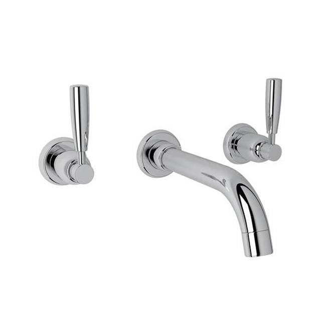 Rohl - HolbornE Wall Mount Lavatory Faucet Trim - Polished Chrome