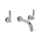Rohl - HolbornE Wall Mount Lavatory Faucet Trim - Polished Chrome