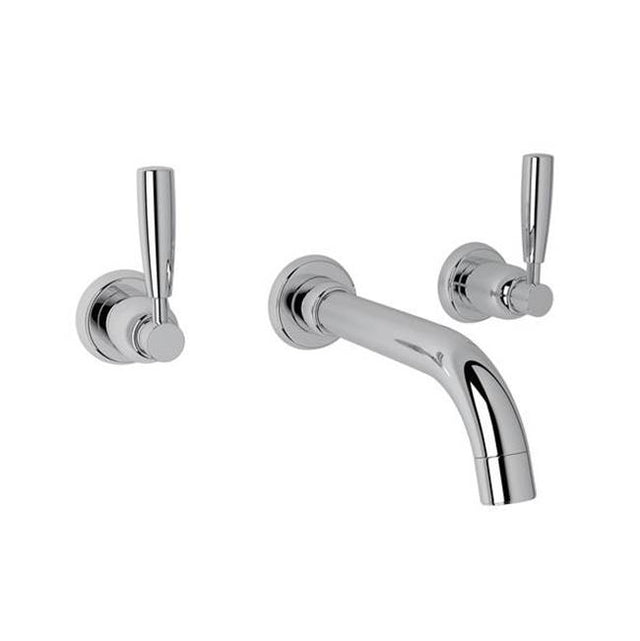Rohl - HolbornE Wall Mount Lavatory Faucet Trim - Polished Chrome