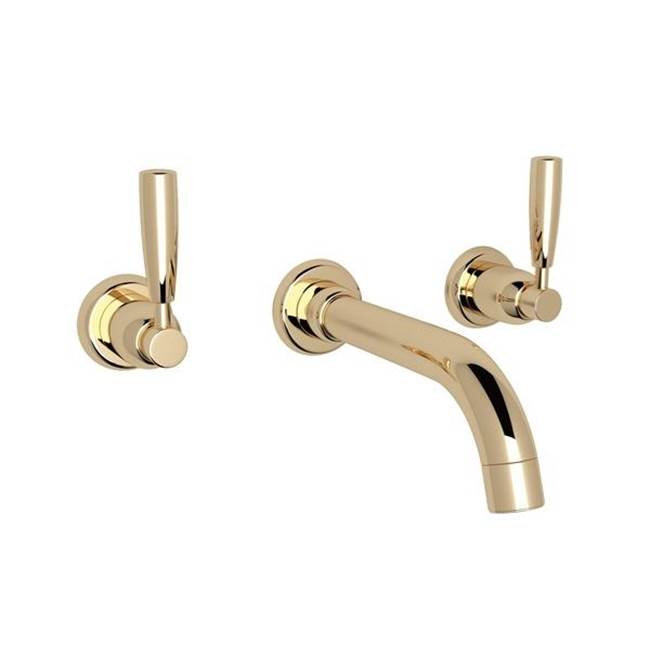 Rohl - HolbornE Wall Mount Lavatory Faucet Trim - English Gold
