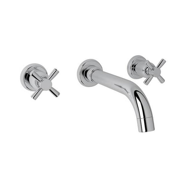 Rohl - HolbornE Wall Mount Lavatory Faucet Trim - Polished Chrome