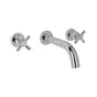 Rohl - HolbornE Wall Mount Lavatory Faucet Trim - Polished Chrome
