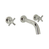 Rohl - HolbornE Wall Mount Lavatory Faucet Trim - Polished Nickel