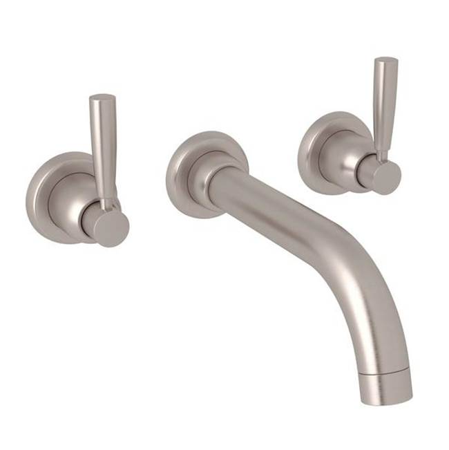 Rohl - HolbornE Wall Mount Tub Filler Trim - Satin Nickel