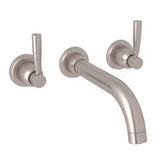 Rohl - HolbornE Wall Mount Tub Filler Trim - Satin Nickel