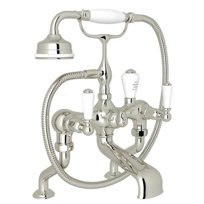 Rohl - Traditional Exposed Wall Mount Tub Filler - Polished Nickel