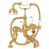 Rohl - Traditional Exposed Wall Mount Tub Filler - English Gold