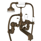 Rohl - Traditional Exposed Wall Mount Tub Filler - English Bronze