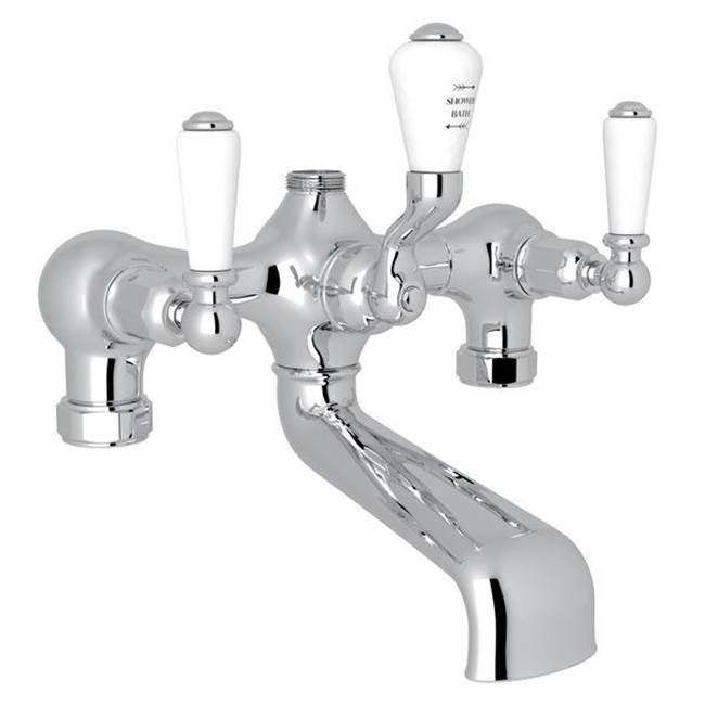 Rohl - EdwardianE Exposed Tub/Shower Mixer Valve - Polished Chrome