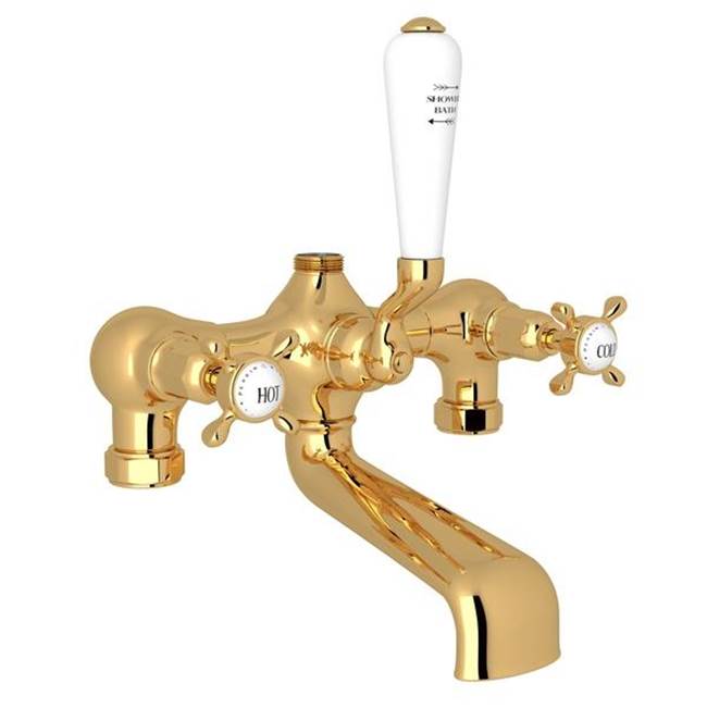 Rohl - EdwardianE Exposed Tub/Shower Mixer Valve - English Gold