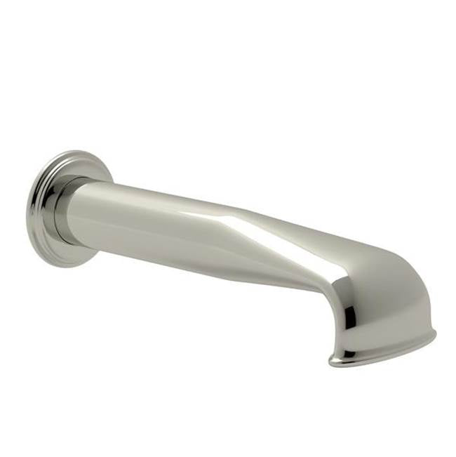 Rohl - EdwardianE Wall Mount Tub Spout With U-Spout - Polished Nickel