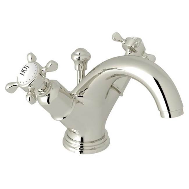 Rohl - EdwardianE Two Handle Lavatory Faucet - Polished Nickel