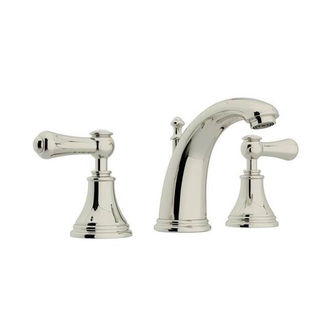 Rohl - Georgian EraE Widespread Lavatory Faucet - Polished Nickel