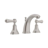 Rohl - Georgian EraE Widespread Lavatory Faucet - Satin Nickel