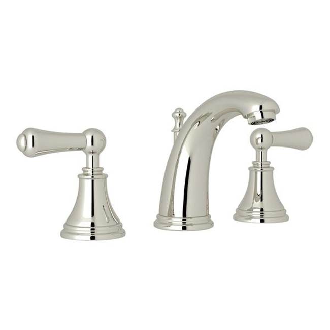 Rohl - Georgian EraE Widespread Lavatory Faucet - Polished Nickel