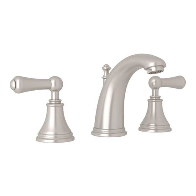 Rohl - Georgian EraE Widespread Lavatory Faucet - Satin Nickel