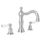 Rohl - EdwardianE Widespread Lavatory Faucet With Column Spout - Polished Chrome