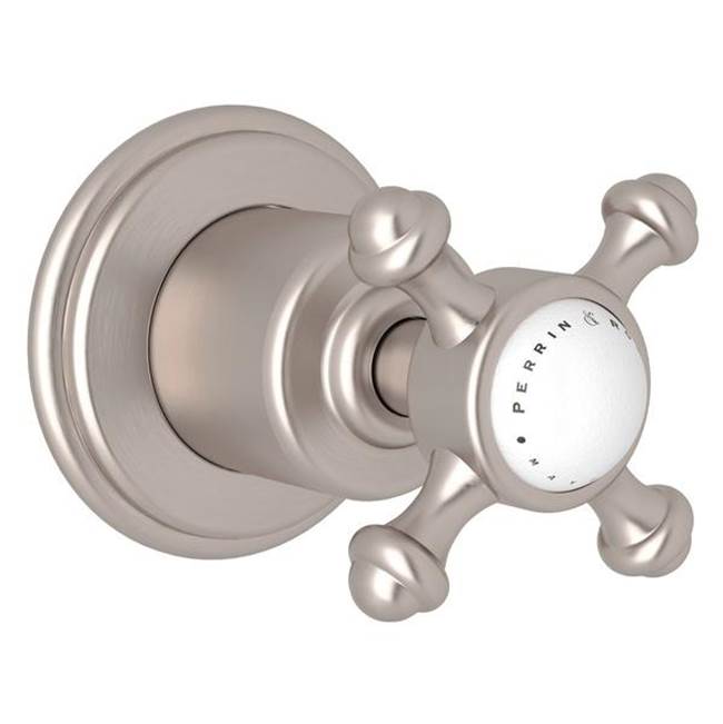 Rohl - Georgian EraE Trim For Volume Control And Diverter - Satin Nickel