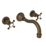 Rohl - Georgian EraE Wall Mount Lavatory Faucet Trim - English Bronze