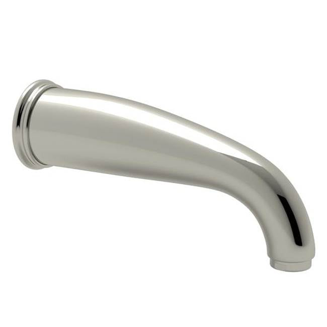 Rohl - EdwardianE Wall Mount Tub Spout With C-Spout - Polished Nickel