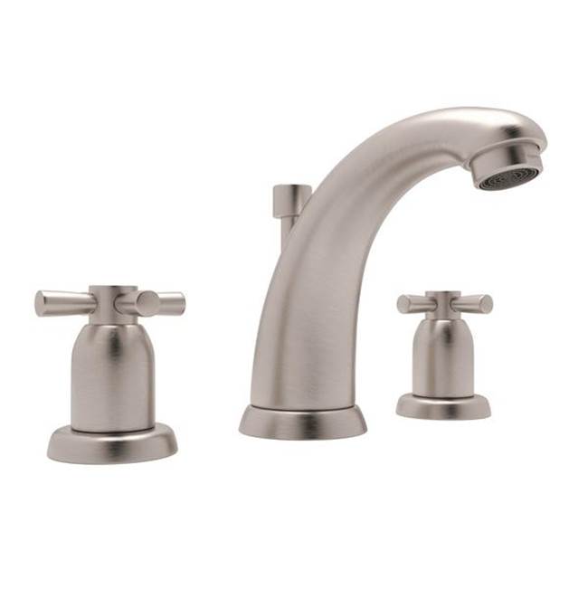 Rohl - HolbornE Widespread Lavatory Faucet - Satin Nickel