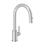 Rohl - HolbornE Pull-Down Bar/Food Prep Kitchen Faucet - Polished Chrome