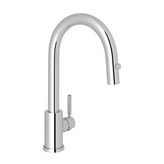 Rohl - HolbornE Pull-Down Bar/Food Prep Kitchen Faucet - Polished Chrome