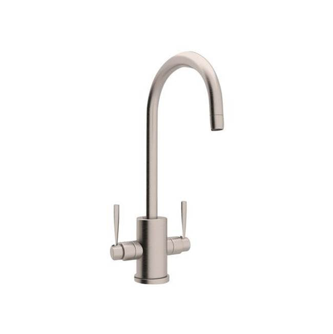 Rohl - HolbornE Two Handle Bar/Food Prep Kitchen Faucet - Satin Nickel