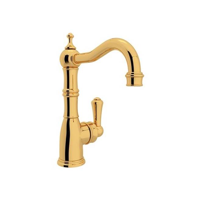 Rohl - EdwardianE Bar/Food Prep Kitchen Faucet - English Gold