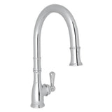 Rohl - Georgian EraE Pull-Down Kitchen Faucet - Polished Chrome