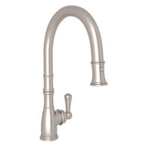 Rohl - Georgian EraE Pull-Down Kitchen Faucet - Satin Nickel