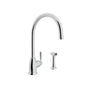 Rohl - HolbornE Kitchen Faucet With Side Spray - Polished Chrome