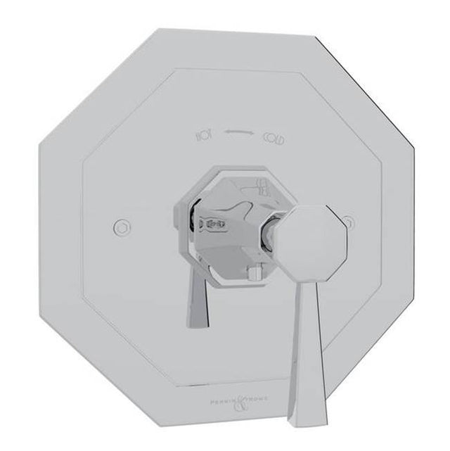 Rohl - DecoE 3/4'' Thermostatic Trim Without Volume Control - Polished Chrome