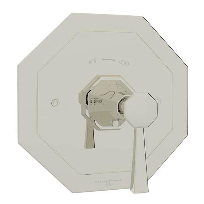 Rohl - DecoE 3/4'' Thermostatic Trim Without Volume Control - Polished Nickel