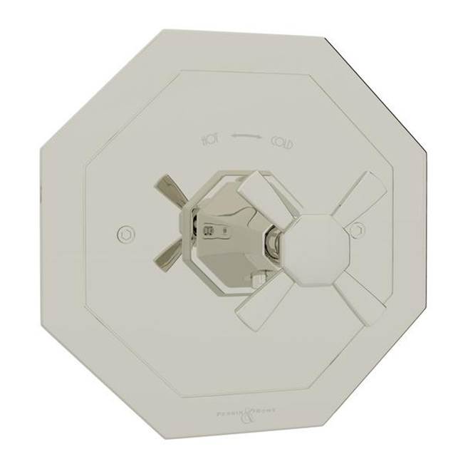 Rohl - DecoE 3/4'' Thermostatic Trim Without Volume Control - Polished Nickel