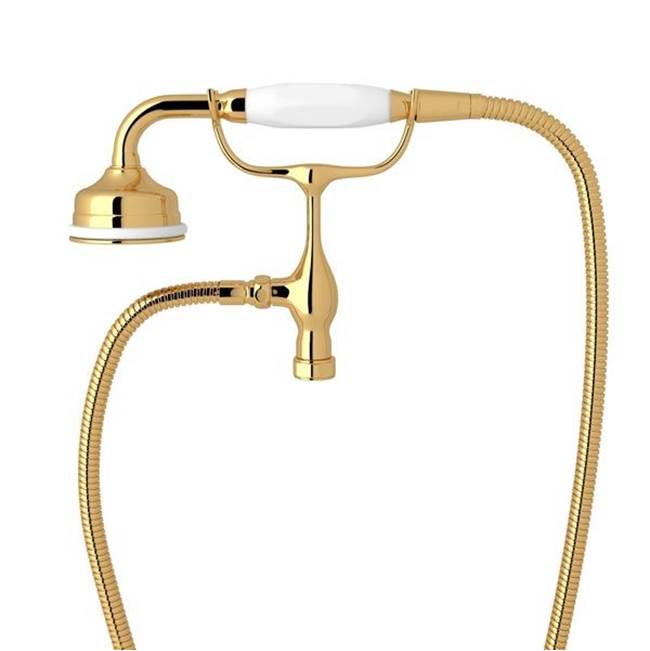 Rohl - Handshower And Hose With Cradle - English Gold