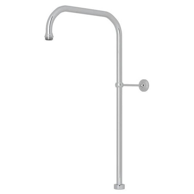 Rohl - 63'' X 15'' Rigid Riser Shower Outlet - Polished Chrome