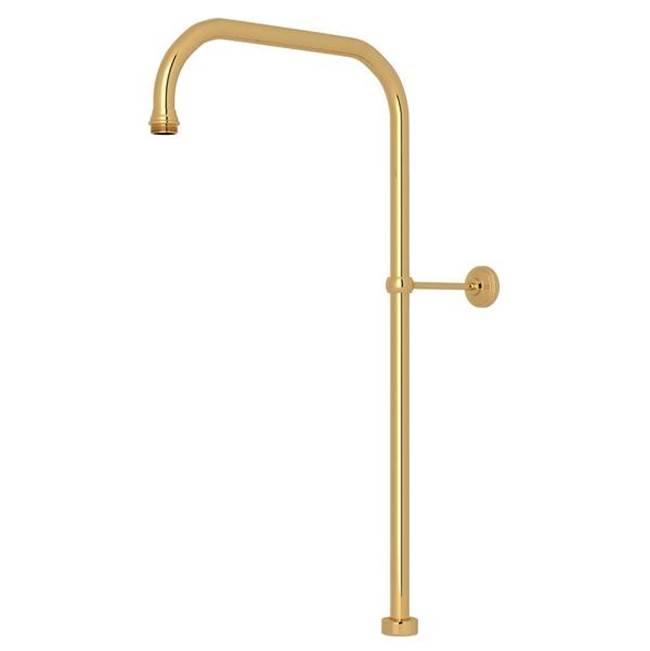 Rohl - 63'' X 15'' Rigid Riser Shower Outlet - English Gold