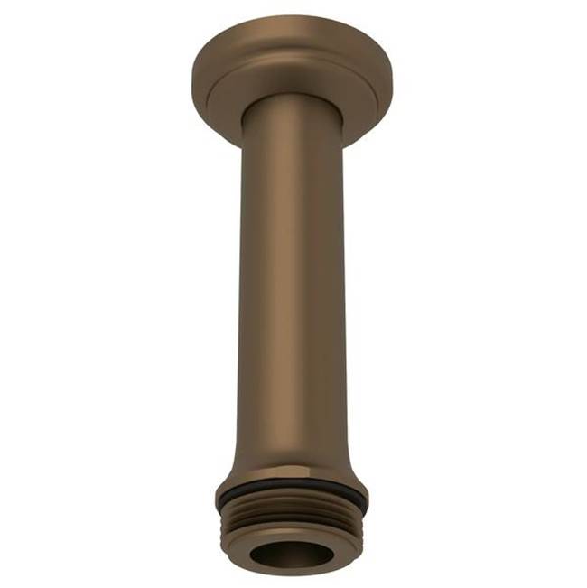 Rohl - 4'' Ceiling Mount Shower Arm - English Bronze