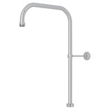 Rohl - 40'' X 15'' Rigid Riser Shower Outlet - Polished Chrome