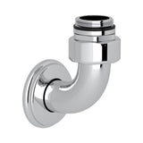 Rohl - Exposed Thermostatic Valve Bottom Return Elbow - Polished Chrome