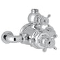 Rohl - EdwardianE 3/4'' Exposed Therm Valve With Volume And Temperature Control - Polished Chrome