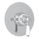 Rohl - EdwardianE 3/4'' Round Thermostatic Trim Without Volume Control - Polished Chrome