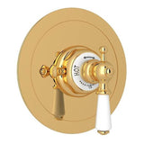 Rohl - EdwardianE 3/4'' Round Thermostatic Trim Without Volume Control - English Gold