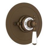 Rohl - EdwardianE 3/4'' Round Thermostatic Trim Without Volume Control - English Bronze