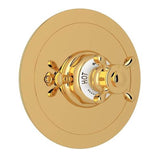 Rohl - EdwardianE 3/4'' Round Thermostatic Trim Without Volume Control - English Gold