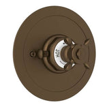 Rohl - EdwardianE 3/4'' Round Thermostatic Trim Without Volume Control - English Bronze